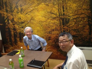 1パウロ牧師と打ち合わせ