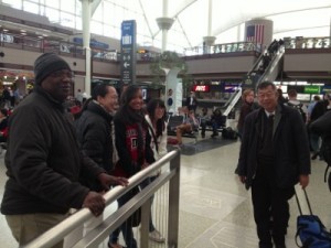 デンバー到着２