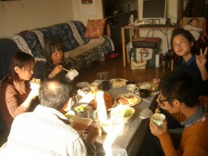 11月29日礼拝後の食事